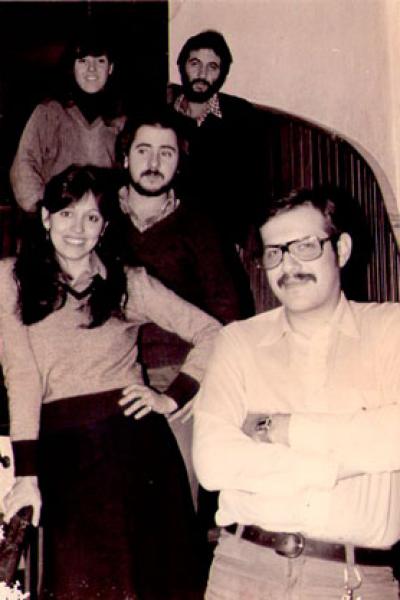 1980 1 Gustavo Hut Myriam Cubelos Willy Rodriguez Irene Rodriguez Raul Rey
